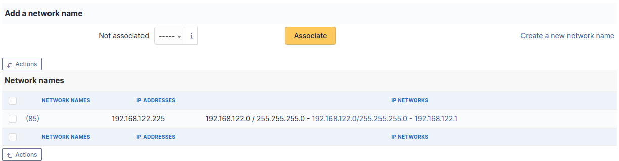 Network name